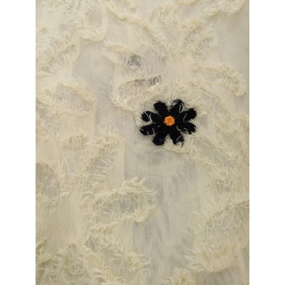 Shein‎ Curve Floral Embroidered Tunic Top 3D Texture 4XL - Picture 6 of 9